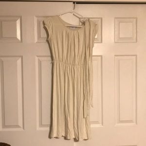 ASOS Maternity cream colored dress S